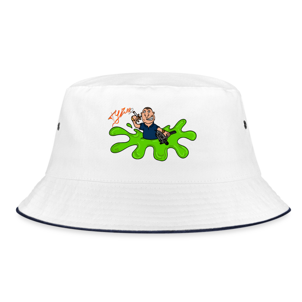 StreetVenom Bucket Hat - white/navy