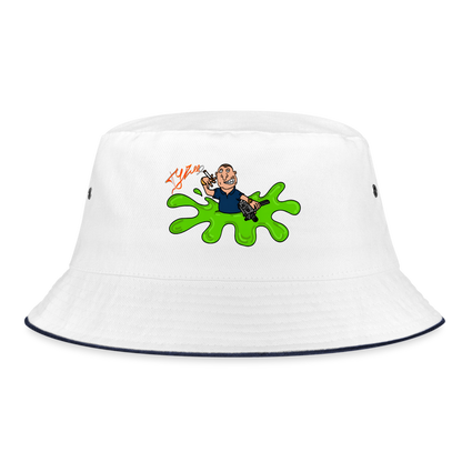 StreetVenom Bucket Hat - white/navy