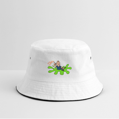 StreetVenom Bucket Hat - white/navy